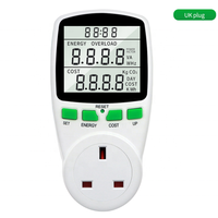 Meteran Energi LCD Digital, Analisa Daya, Wattmeter, Pengukur Watt, Pengukur Listrik Kwh, Meteran Daya