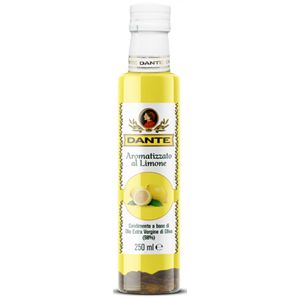 Salsa para Ensalada Dante Estilo Italiano con Sabor a Limón, 98% Aceite de Oliva Virgen Extra, 250ml, de OLIO DANTE SPA, en Paquete de 6 - Product Image 1