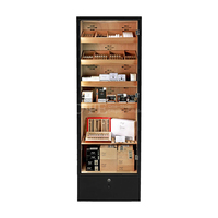 Vitrine pour magasin de fumée de haute qualité Humidificateurs en bois pour affichage de cigares