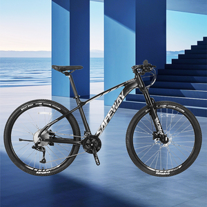 Bicicletta Leggera per Adulti, Resistente alla Corrosione, Reattiva, con Freni a Disco Meccanici, Ideale per Escursioni - Product Image 1