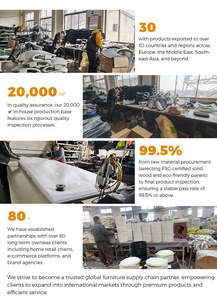 Pied de table en métal durable de style européen moderne pour chambres <span class=keywords><strong>d</strong></span>'hôtes ou de hôtel - Meuble élégant pour table basse - Product Image 6