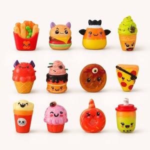 Jouet Squishy Mini Fast Food 6cm en Mousse PU à Rebond Lent, Anti-Stress Kawaii Frites et Burger, pour Enfants et Adultes, Vente en Gros, OEM - Product Image 1