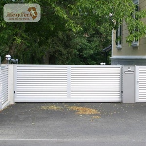 Porte coulissante automatique en <span class=keywords><strong>bois</strong></span> composite plastique aluminium - Product Image 3
