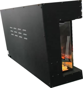 Cheminée électrique moderne Flamme 7 couleurs Vue sur trois côtés <span class=keywords><strong>D</strong></span>écoration intérieure chauffée au feu pour usage domestique Insertion facile en métal - Product Image 6