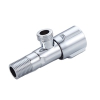 LIRLEE 201SS Robinet d'angle brossé et chromé, fabricant chinois, avec cartouche en laiton à ouverture rapide