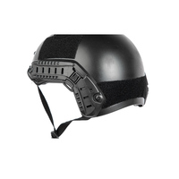 Équipement de protection tactique de type imperforé Casque tactique rapide MH avec verre