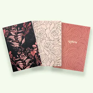 A5 Logo Notepad Paper Diary Note Book Custom Hardcover Planner Journal Notebook