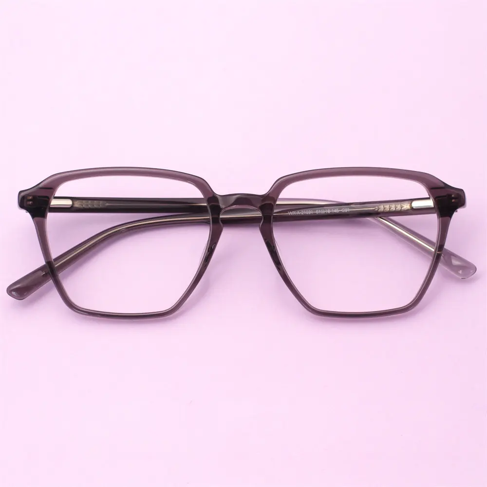 IU-WA21031 2022 Chine Acétate Prescription Lunettes Lunettes En Plastique Optique Lunettes Montures de lunettes Pour Hommes