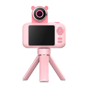 어린이 장난감 선물 F79 즉석 인화 카메라 2.4인치 화면 사진 열전사 인쇄 USB 충전식 어린이 카메라 (여아용) - Product Image 2