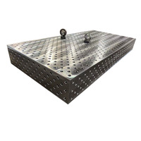 Nouvelle Station de Soudage en Fonte Haoxinran, Plateforme de Soudage Flexible 3D, Conception Poruse, 1000x1000x200mm, Ouverture 28mm/16mm, Faible Profondeur