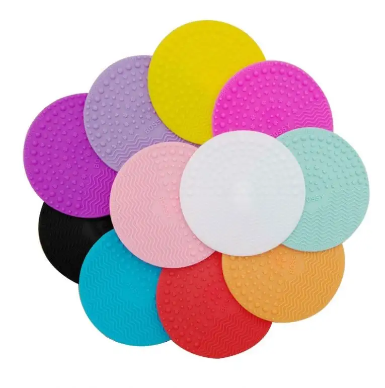 DX Beauty Silicone trucco pulitore trucco Make Up Pad pulizia spazzola tappetino detergente