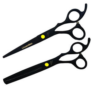 Chuanben <b>Hair</b> <b>Scissors</b> 17Cm Professional Stainless Steel Long Handle For Barbers And Salon Use - Product Image 2