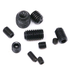 Black Hex Socket Screws M3 M4 M5 M6 M8 Grade 12.9 Industrial Strength Plain Carbon Steel Oxidation Blackening - Product Image 1