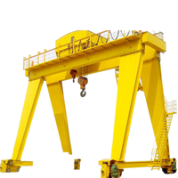 Grue à portique extérieure robuste de type MG, électrique, 75-200 tonnes, avec moteur PLC, palan à roulement et hauteur de levage de 30 m