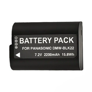 DMW-BLK22แบตเตอรี่กล้อง BLK22 DMWBLK22สำหรับ PANA Sonic <span class=keywords><strong>LUMIX</strong></span> DC-S5 DC-S5K GH5 - Product Image 3