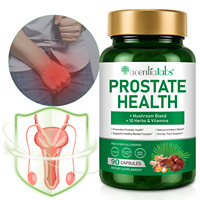 Acentiallabs Capsules sans gluten pour la santé de la prostate, marque privée, soutien à la santé des voies urinaires, complément alimentaire pour la santé de la prostate pour hommes