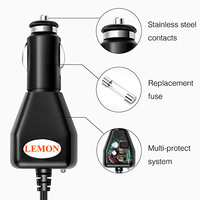 Câble d'extension personnalisé 12V 2A avec conducteur en cuivre et isolation PVC, adaptateur allume-cigare pour voiture vers prise CC pour véhicule