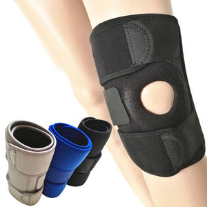 Coussinets orthopédiques pour le soulagement de la douleur du <span class=keywords><strong>genou</strong></span>, attelle de compression du <span class=keywords><strong>genou</strong></span> avec stabilisateur latéral pour le volley-ball - Product Image 1