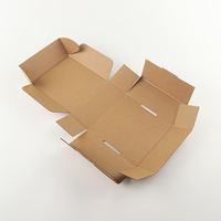 Caja de Embalaje Personalizada de Papel Kraft Reciclado Corrugado para Regalos y Envíos con Impresión de Logotipo
