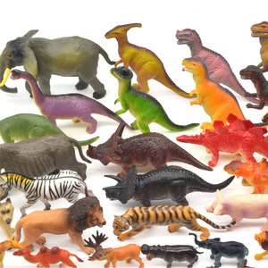 Petit ours polaire en plastique chameau kangourou lion <span class=keywords><strong>chien</strong></span> et chats figurines animaux de la ferme de la mer sauvage ensemble pvc poupée gâteau décoration enfants jouets - Product Image 5