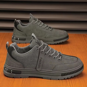 Zapatos Casuales de Trabajo Cómodos en Oferta de Fábrica, Mocasines Retro, Zapatos Deportivos de Baloncesto con Bordado de PU - Product Image 3