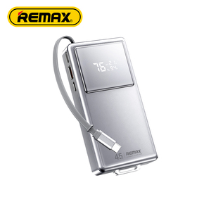 Banco de Energía de Carga Rápida de 45W y 20000mAh con Cable Tipo-C Telescópico Integrado, Bancos Portátiles para Laptops y Teléfonos FCP-30 con Carga Rápida de 45W - Product Image 2
