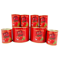 Pâte de tomate en conserve en boîte de 2200g