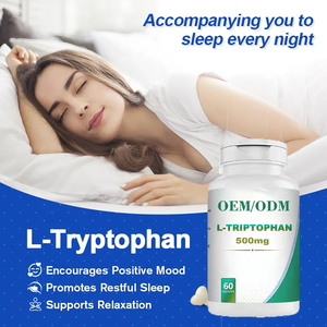 แคปซูล5-HTP สำหรับการนอนหลับอะมิโนแอซิดแคปซูลยาลดความอ้วนยี่ห้อส่วนตัว - Product Image 2