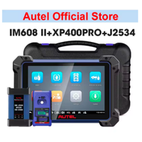 Autel IM608 II Pro MaxiIM 608 Programmeur de clés complet Scanner OBD2 IM608II Outil de diagnostic automobile Programmation de clés IMMO PK IM508 IM508S