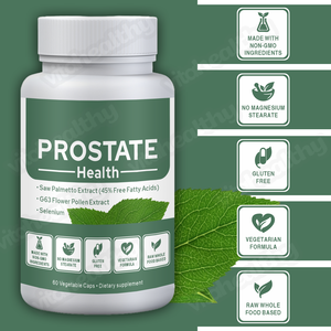 Capsule avanzate per la prostata con fornitura di fabbrica di Vitahealthy hanno visto capsule da 2400 Mg di Palmetto per supportare la salute della funzione prostatica - Product Image 4