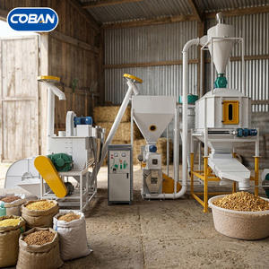 Soluzione Completa per Macchina <span class=keywords><strong>Pellettatrice</strong></span> di Mangimi per Bovini e Ovini, Linea di Produzione Personalizzata 1-2t/h, Progetto Chiavi in Mano - Product Image 1