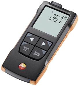 Testo 110 - Instrumento de Medición de Temperatura NTC y Pt100 con Conexión a Aplicación, Contáctenos para un Mejor Precio - Product Image 1