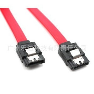สายเคเบิลข้อมูล SATA 40 ซม. สายแบน ทองแดงบริสุทธิ์ ชุบนิกเกิล ใช้กับคอมพิวเตอร์ หุ้มด้วย PVC ไม่ป้องกันสัญญาณรบกวน - Product Image 4