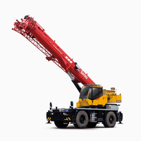 Chariot élévateur tout-terrain haute performance SRC750T 75 t, flèche de 47,5 m, hauteur de levage de 66,5 m pour la construction lourde et l'installation d'équipements