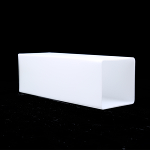 Hand Blown Frosted Opal White Cylinder square Glass <strong>Light</strong> <strong>Shade</strong> for Pendant Table Lamp Glass <strong>Bedroom</strong> Table Lampshade - Product Image 3