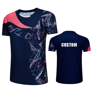 Goedkope Vlakte Badminton T-shirt Nieuwe Ontwerp Tennis Shorts Shirts Groothandel Sport Polo Jersey - Product Image 6