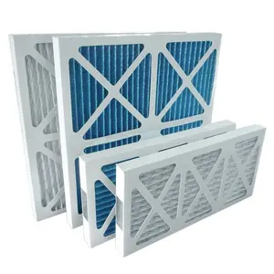 16x25x1 G4 EU4 Merv 7 8 pileli ac fırın filtreleri klima sistemi için