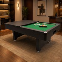 Table de billard américaine en MDF de 6, 7, 8 et 9 pieds pour usage intérieur, maison, bar, club – Vente en gros, plusieurs références, OEM