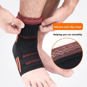 Attelle de cheville de sport tricotée chaude Compression soutien de cheville pour basket-ball Football Badminton randonnée Fitness <span class=keywords><strong>garde</strong></span> de cheville en gros - Product Image 5