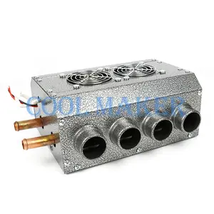 Universal under dash auto ac evaporator unit assembly heating for truck bus