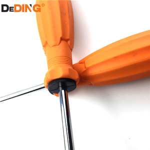 Destornillador Resistente con Mango Antideslizante y Eje de Acero Duradero, Ideal para Trabajos de Construcción, Ingeniería y Mantenimiento - Product Image 5