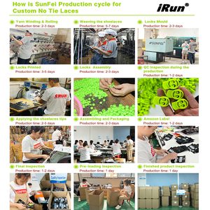 <span class=keywords><strong>IRun</strong></span> Nuevo Estilo Cordones Elásticos Reflectantes Redondos con Logotipo Personalizado Impreso, Cordones con Bloqueo, Cordones Sin Atar, Fabricante de Cordones Sin Lazos - Product Image 5
