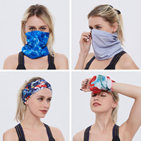 Bandana tubulaire multifonctionnel en microfibre, imprimé sur mesure, respirant et doux, pour moto, cyclisme, masque facial et cache-cou