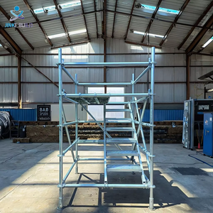 Tianjin Minjie Personalizado Construção Quente Mergulhado Aço Galvanizado 60mm Em Todo O Andaime De Fachada De Ringlock - Product Image 3