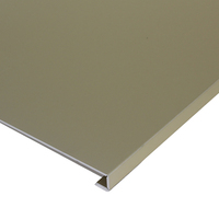 Feuille d'aluminium anodisé satiné or clair 1060 3003 5005 de 0,21 mm à 3 mm avec AA15 pour emballages cosmétiques haut de gamme et coques de produits