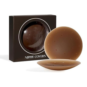 Silikon-Nippel abdeckungen für Frauen Wieder verwendbare Brust polster Wasserdichte BH-Aufkleber für Kleider No Show Nippel pasteten für nahtlose - Product Image 1
