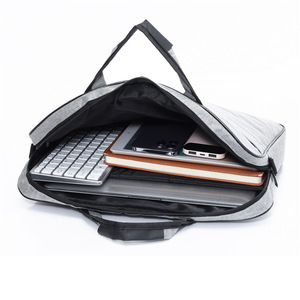Lightweight Oxford Shoulder Laptop Bag Business Crossbody Sling Handbag Men Women Black Slim Fashionable Durable Laptop Bag - Product Image 4