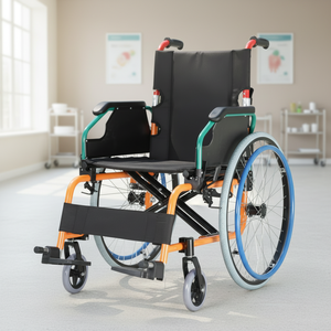 Silla de Ruedas Plegable de Aluminio para Niños, Equipo de Rehabilitación, Proveedores Verificados - Product Image 4