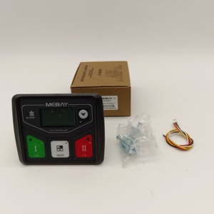 แผงควบคุมสวิตช์โอนถ่ายอัตโนมัติแบบสองแหล่งจ่ายไฟ MEBAY ORIGINAL ATS320AC ATS Controller ATS330 พร้อมพอร์ต USB อะไหล่เครื่องกำเนิดไฟฟ้า - Product Image 3