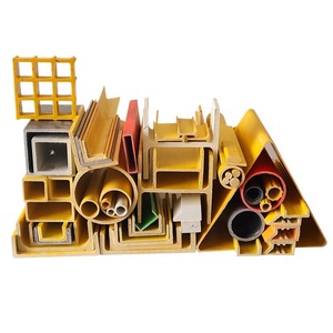 Produsen Profil FRP Pultruded Kustom, Bagian GRP Pultruded, Bentuk Fiberglass Pultruded, Profil Fiberglass - Product Image 6